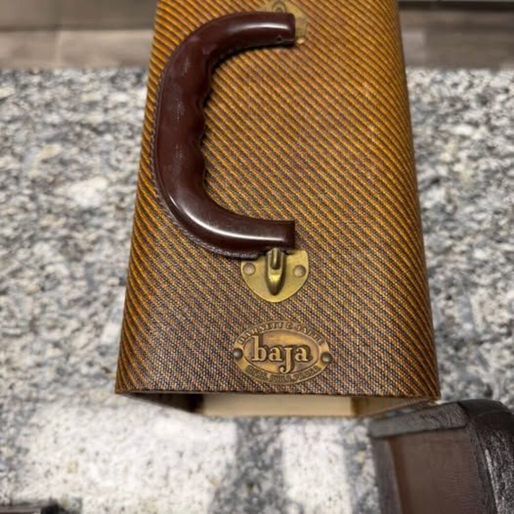 Vintage Barnett & Jaffe Baja Tweed Case